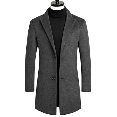 

Toponeto Mens New Winter Style Fashionable Warm Snowflake Windbreaker Coat Pure Coat
