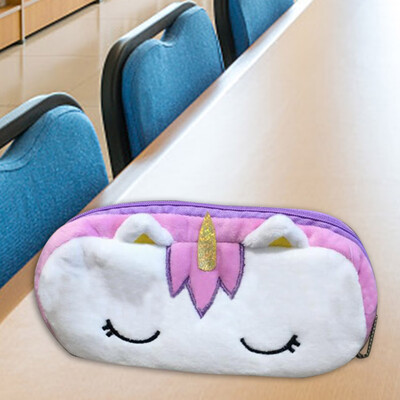 

Colorful Unicorn Pencil Case Creative Cute Pencil Cases Bag Roll Up Pencil Bag Portable Pencil Box School Supplies