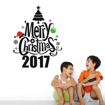 

Tailored Christmas Tree Decoration Decal Window Stickers Home Decor