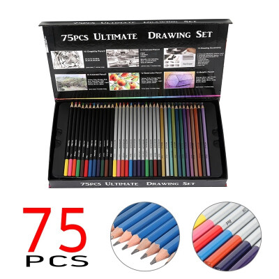 

75PCS Sketch Pencil Set Sketch Sketch Graphite Charcoal Art Painter