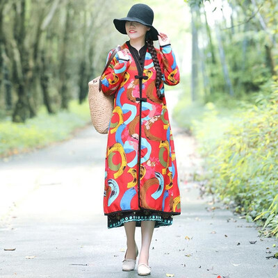 

Women Winter Plus Size Coat Fluffy Faux Fur Color Block Button V Neck Long Sleeve Pockets Cotton Linen Outwear Overcoat Dark Blue