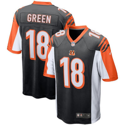 

Youth Football Jersey Cincinnati Bengals AJ Green Black Game Jersey