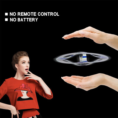 

Siaonvr Magical Suspension Mystery UFO Floating UFO Magic Cool Stunt Toy
