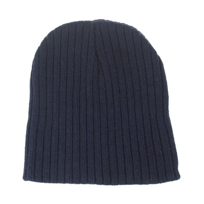 

Autumn Winter Casual Fashion Newborn Baby Solid Color Striped Knitted Hat Kid Toddler Cute Cap