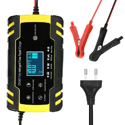 

Vislone 3-Stage Automatic Smart Battery Charger LCD Display