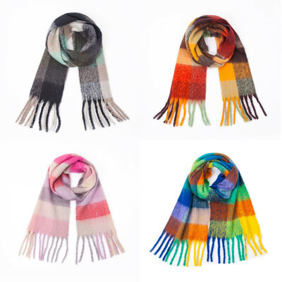 

Women Ladies Pashmina Soft Cotton Silk Wrap Shawl Scarf Long Voile Stole Scarves