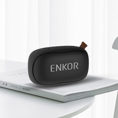 

Enke ENKOR BP20 Wireless Bluetooth Speaker Phone Outdoor Mini Card Mini Speaker Portable Portable Subwoofer WeChat Receipt Loudspeaker Radio Black