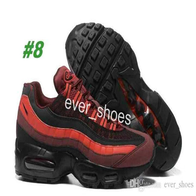 

2018 new Air men casual Running shoes 95 black gold red 95s chaussures white designer trainer Sports Mens Maxes Zapatos Sneakers