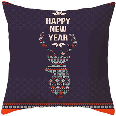 

〖Follure〗2020Merry Christmas Pillow Cases Cotton Linen Sofa Cushion Cover Home Decor
