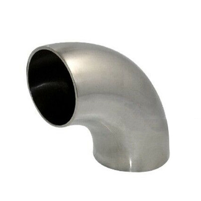 

Φ38 OD 38mm 15 Sanitary Weld Elbow Pipe Fitting 90 Degree Stainless Steel 304