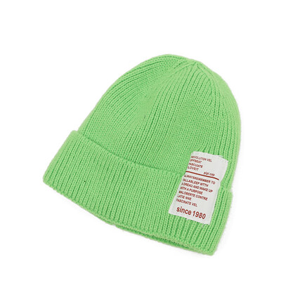 

Childrens wool hat knitted fallwinter new cloth mens&womens Guapi Hat Korean version of outdoor thermal head cold cap
