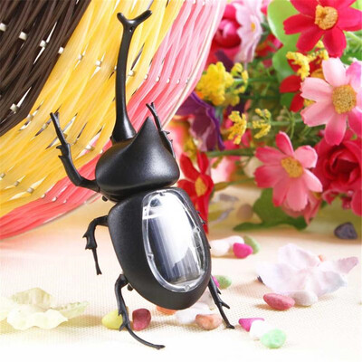 

Siaonvr Novelty Solar Powered Walking Beetle Funny Insect Children Educational Toy Gift