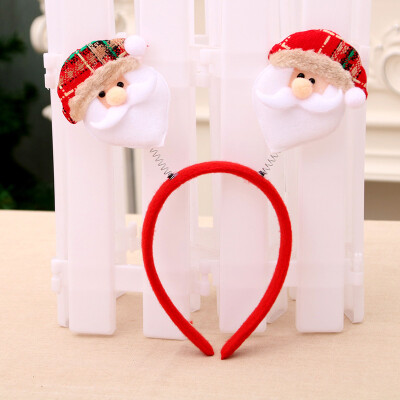 

Fashion Children Gift Cartoon Christmas Hairband Childrens Cute Headwear Hair Accessories