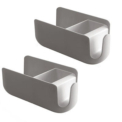 

Gobestart Punch-free Multifunctional Wall Mount Storage Rack 2pc