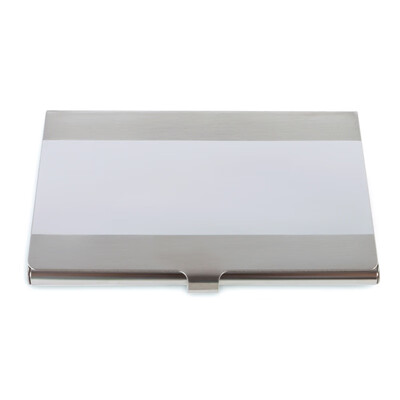 

Waterproof Business ID Credit Card Holder Case Cover Stainless Steel Silver Aluminium Metal Case Box