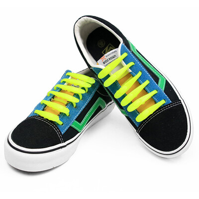

7 Pairs No Tie Shoelaces for Kids&Adults Waterproof Silicone Flat Elastic Athletic Sport Shoe Laces for Sneakers Board Shoes