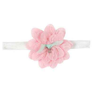 

Kids Headband European American Style Korean Mesh Elastic Children Hairband Baby Colorful Flower Cute Hair Accessories LH6s