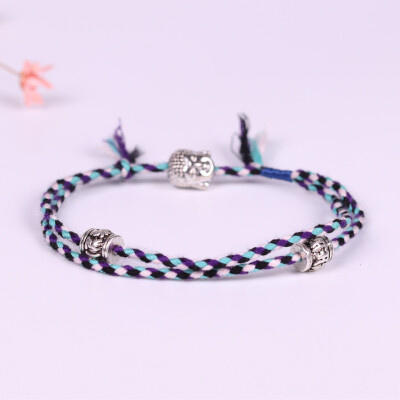 

Tibetan Buddhist Handmade Lucky Woven Amulet Bracelets & Bangles For Unisex Women Men Buddha Anklet Bracelet Jewelry Gifts