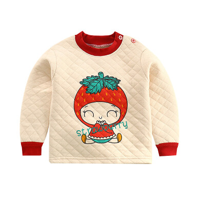 

Autumn Winter Children Clothes Baby Boys Long Sleeve T-Shirts Kids Girls Cartoon Printed Tops Tees Casual Blouse