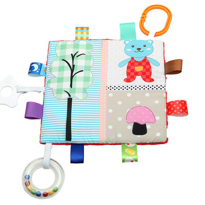 

Tailored Infant Baby Kids Developmental Rattle Teething Toy Lovely Crinkle Fancy Toys