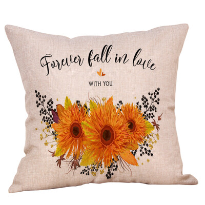 

JPGIF Halloween Home Car Bed Sofa Decorative Letter Pillow Case Cushion Cover