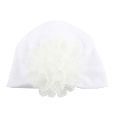 

New Baby Girl Flower Elastic Hats Turban Cap Cute Soft Infant Hair Accessories