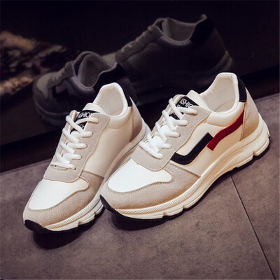 

2019 Shoes White Shoe Women Fashion Brand Retro Platform Sneaker Lady Autumn footwear Black Breathable chaussure Soft