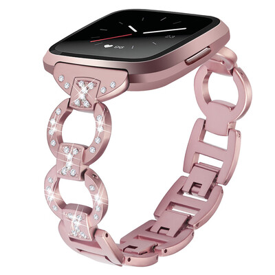 

〖Follure〗Luxury Woven Fabric Replacement Accessories Wristband Straps For Fitbit Versa