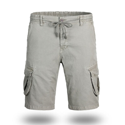 

Gobestart Fashion Mens Casual Cotton Pocket Solid Outdoors Work Trouser Cargo Short Pants