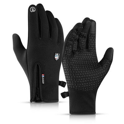 

Outdoor Windproof Full Finger Anti-skid Touch Screen Waterproof Winter Gloves