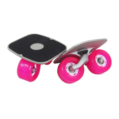 

Portable Shock Resistant Sport Drift Board High Quality Aluminum Alloy Split Skateboard Roller Drift Skates Plate With PU Wheels