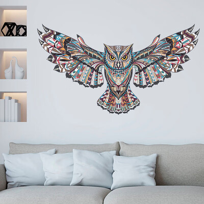 

Removable Colorful Owl Kids Nursery Rooms Decorations Wall Decals Birds Flying Animals Vinyl Wall Stickers Self Adhesive Decor