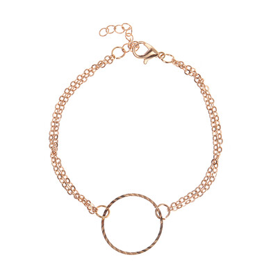 

European And American Trade Jewelry Retro Fashion Simple Metal Circle Bracelets