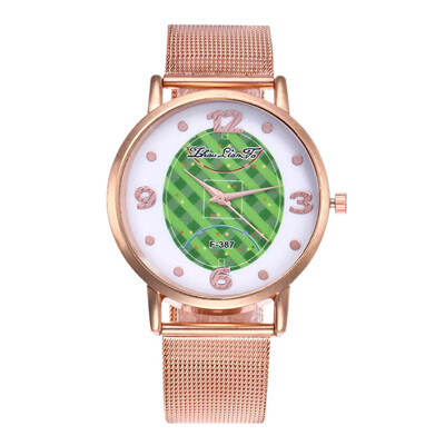 

〖Follure〗Women Fashion Stainless Steel Band Analog Quartz Round Wrist Watch Watches