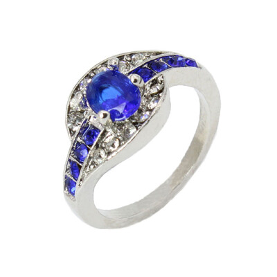 

Pretty Jewelry Ring Gold Sapphire Engagement