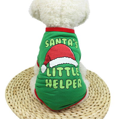 

Gobestart Christmas Dog Clothing Polyester T shirt Puppy Costume
