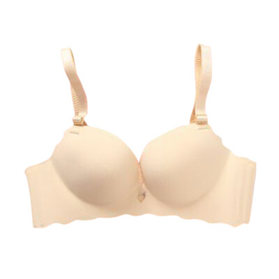 

Fashion Simple Wire Free Womens Push Up Bras Sexy Novel Heart-shaped Hollow Design Bras