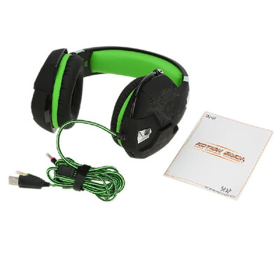 

KOTION EACH G1000 Professional 35mm Gaming Headset Stereo Game Headphone Noise Cancellation Headband with Mic Colorful LED Light