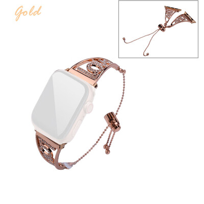 

〖Follure〗Luxury Crystal LOVE Symbol Strap Replacement For Apple Watch Band 4321 38mm40mm