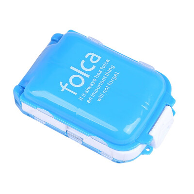 

106635cm Weekly Sort Folding Vitamin Medicine Drug Pill Box Makeup Storage Case Container Cases