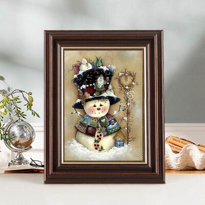 

100 5D DIY Diamond paintings Mosaic Wall Sticker Christmas snowman Suitable for Home Puzzle birthday wedding Decor