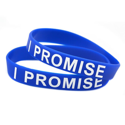 

Lebron James I Promised Silicone Bracelets