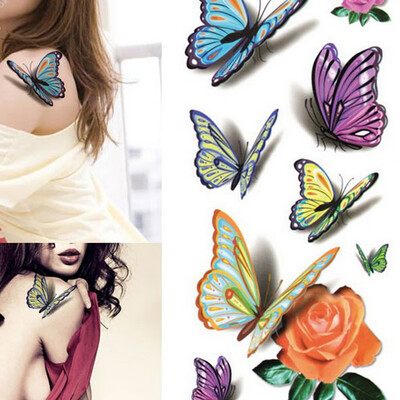

〖Follure〗Environmental Waterproof Disposable personalized Butterfly Tattoo Stickers