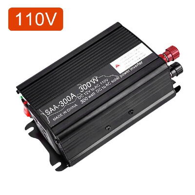 

Vislone 300W Car Power Inverter Solar Power Inverter DC 12V to AC 230V Modified Sine Wave Converter with Dual USB Interface