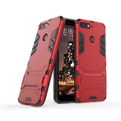 

Goowiiz Phone Case For Huawei Y5 2018Y5 PrimeHonor 7S7 Play8E Lite Enjoy Armor PCTPU Silicone Hard Bracket Double Protection