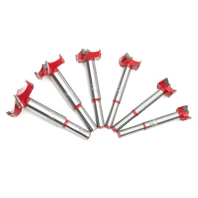 

6pcs 16mm20mm22mm25mm30mm35mm Alloy Woodworking Drill Bits Hole Saw Set for Wood Plastic Plywood