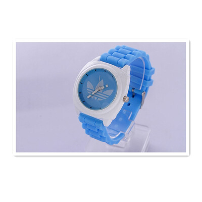 

2018 watch student casual men&women couple Harajuku style watch silicone candy color