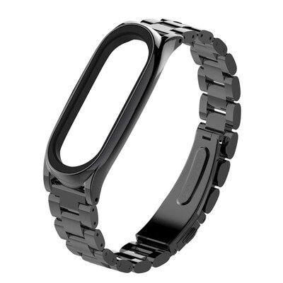 

〖Follure〗Luxury Stainless Steel Bracelet Replacement Watch Band Strap For Xiaomi Mi Band