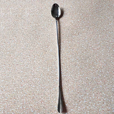 

Long Handle Stainless Steel Ice Cream Cocktail Teaspoons Coffee Soup Tea Spoons