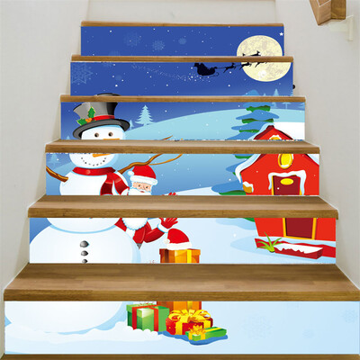 

Tailored Christmas Decoration Stair Stickers Christmas Stairs Stickers Wall Stickers